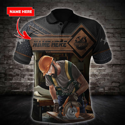 Personalized Name Carpenter 3D All Over Printed Unisex Shirts Ver 3