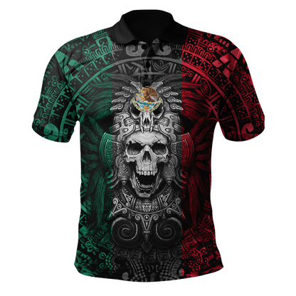 Mexican Aztec Warrior 3D All Over Printed Shirts