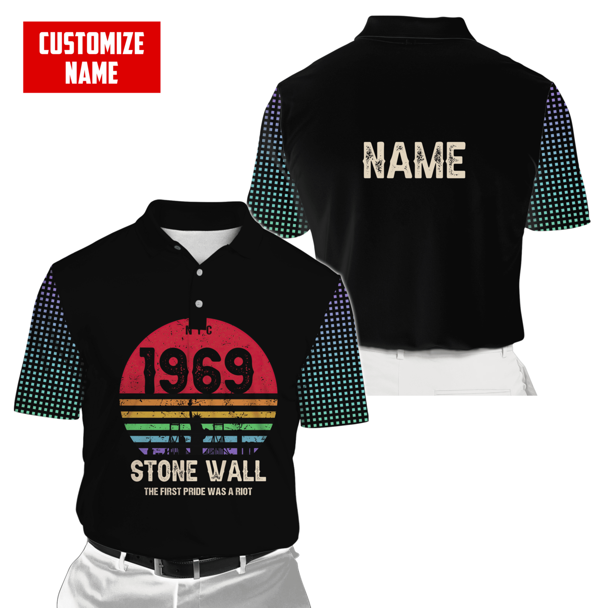 Customize Name The Pride 3D All Over Printed Unisex Shirts