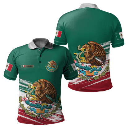 Persionalized Mexico 3D All Over Printed Unisex Shirts