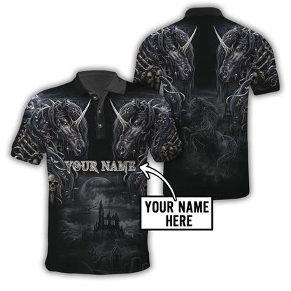 Customize Name Tattoo Skull Horse Hoodie For Men And Women NTN15032106