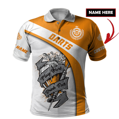 Darts Player No9 Personalized Name 3D Printed Personalized Unisex Hoodie ML