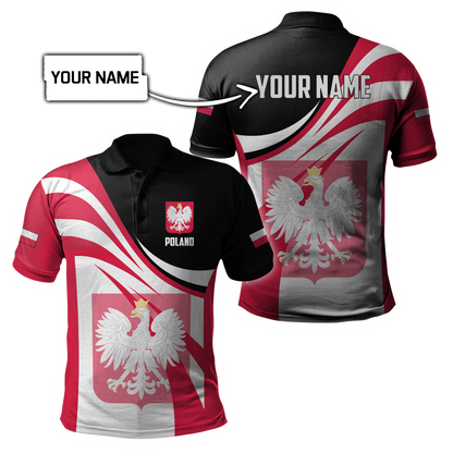 Personalized Polska 3D All Over Printed Unisex Hoodie
