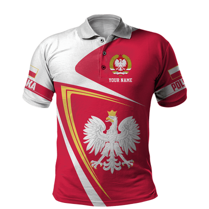 Personalized Polska 3D All Over Printed Unisex Hoodie