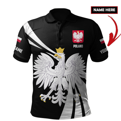 Personalized Polska 3D All Over Printed Unisex Hoodie