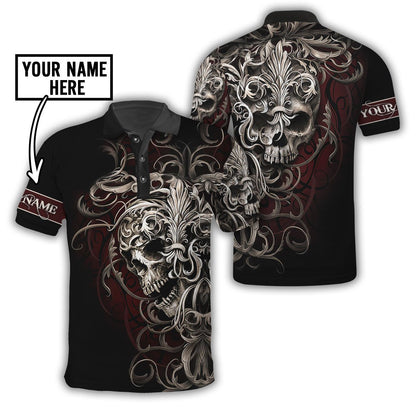 Customize Name Tattoo Skull Hoodie For Men And Women NTN06032104