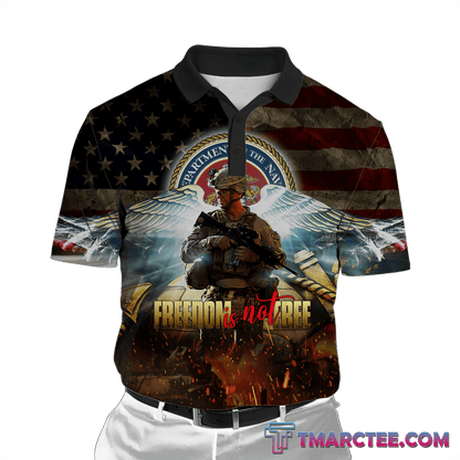 Veteran Freedom is not Free 3D All Over Printed Unisex Shirts