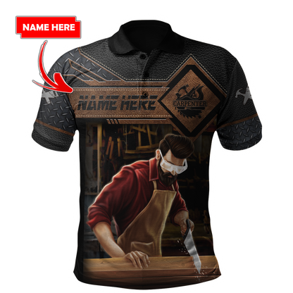 Personalized Name Carpenter 3D All Over Printed Unisex Shirts Ver 4