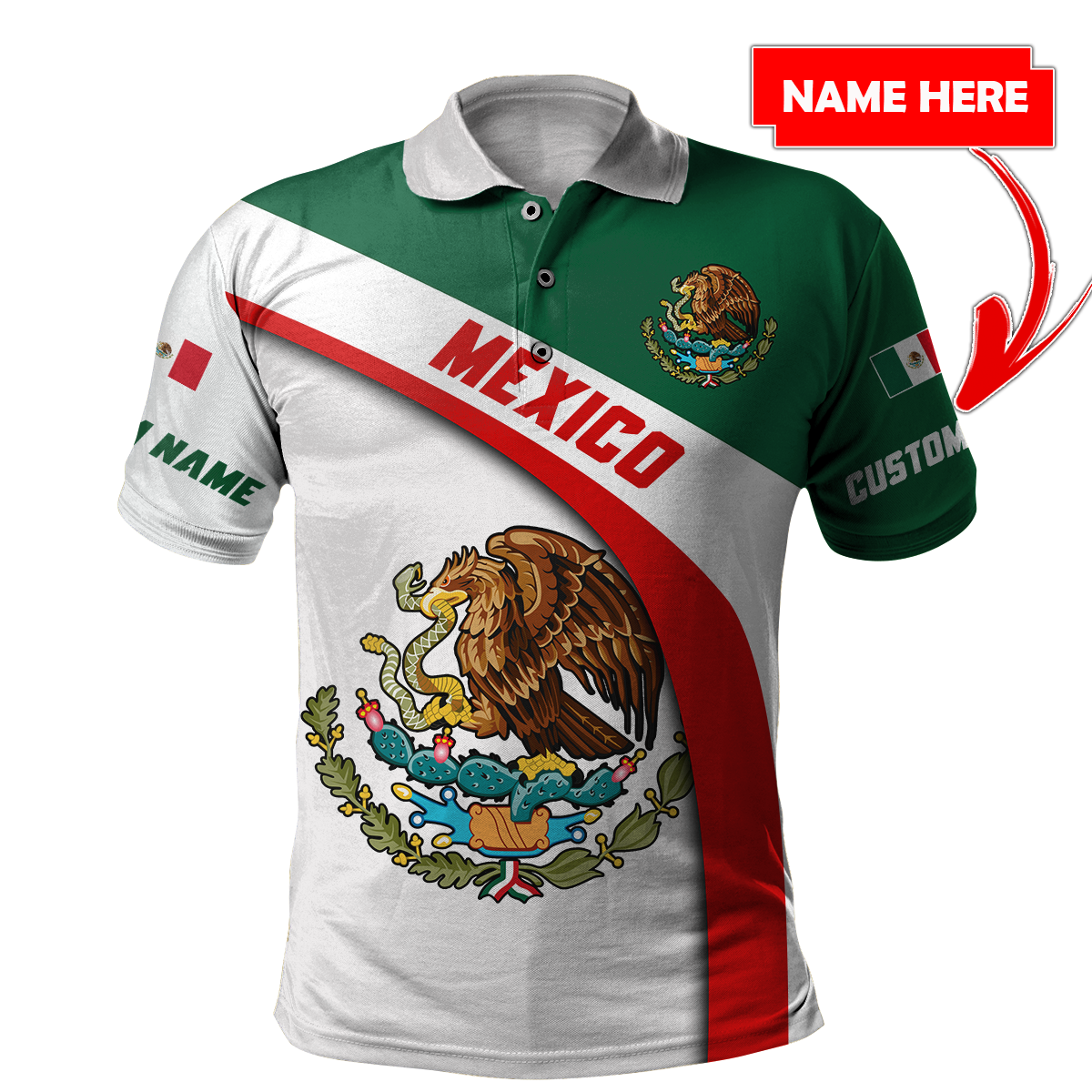 Personalized Mexican Hoodie 3D All Over Printed Shirts