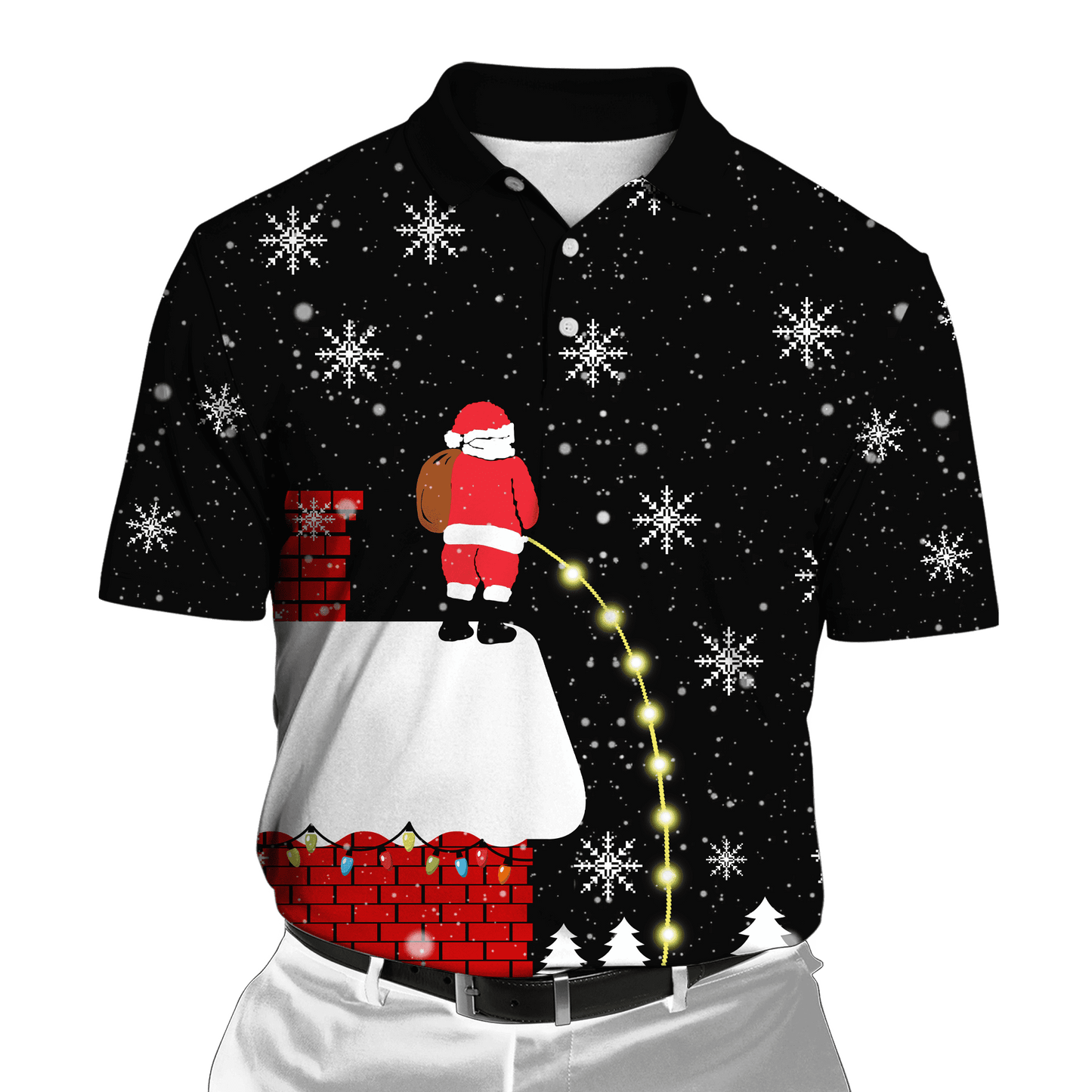 Santa Christmas 3D All Over Printed Unisex Shirts