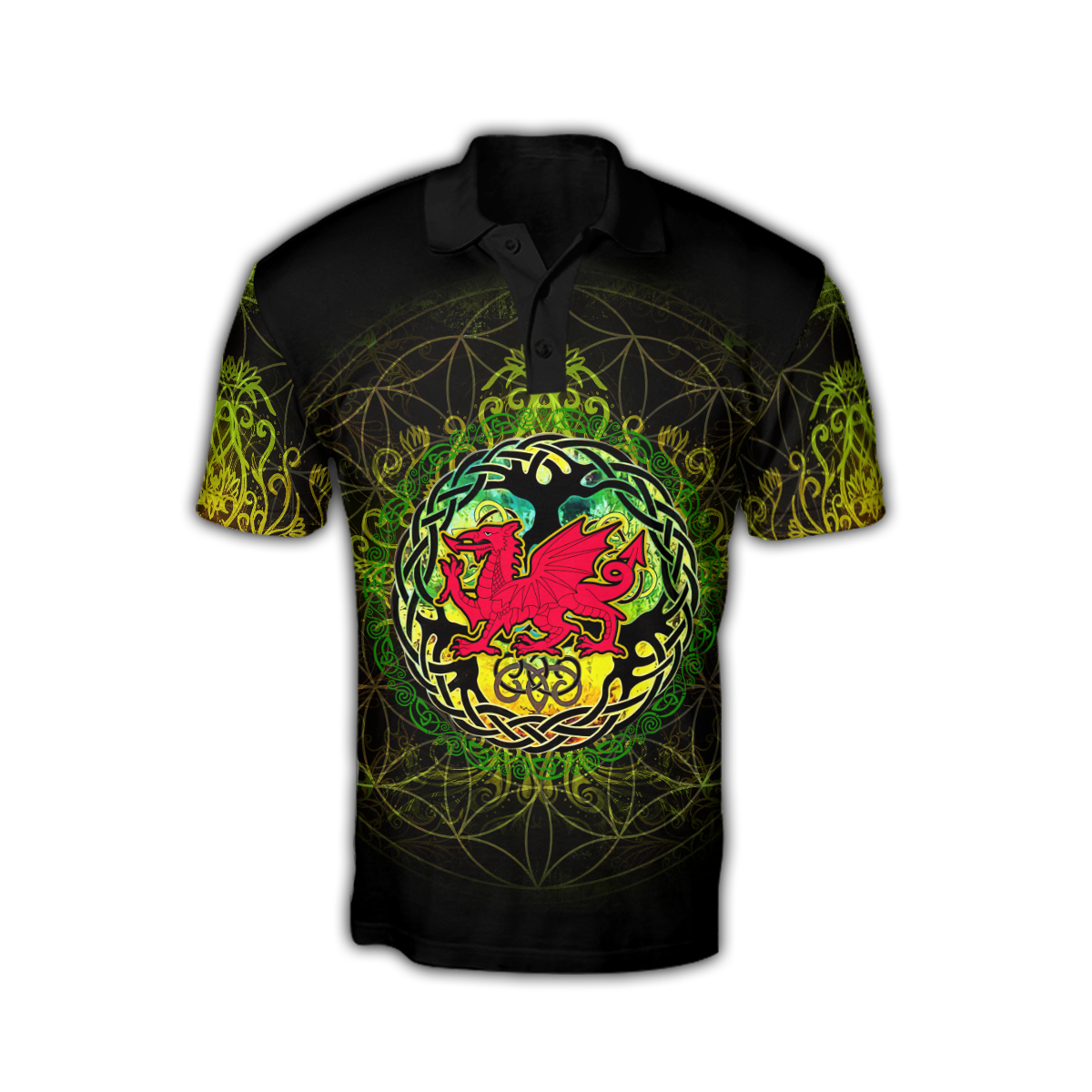 Celtic Wales Dragon Tattoo Hoodie For Men And Women