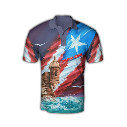 Custom Name Puerto Rico Hoodie For Men And Women MH15032101