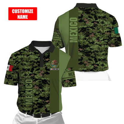 Personalized Mexico 3D All Over Printed Unisex Shirts