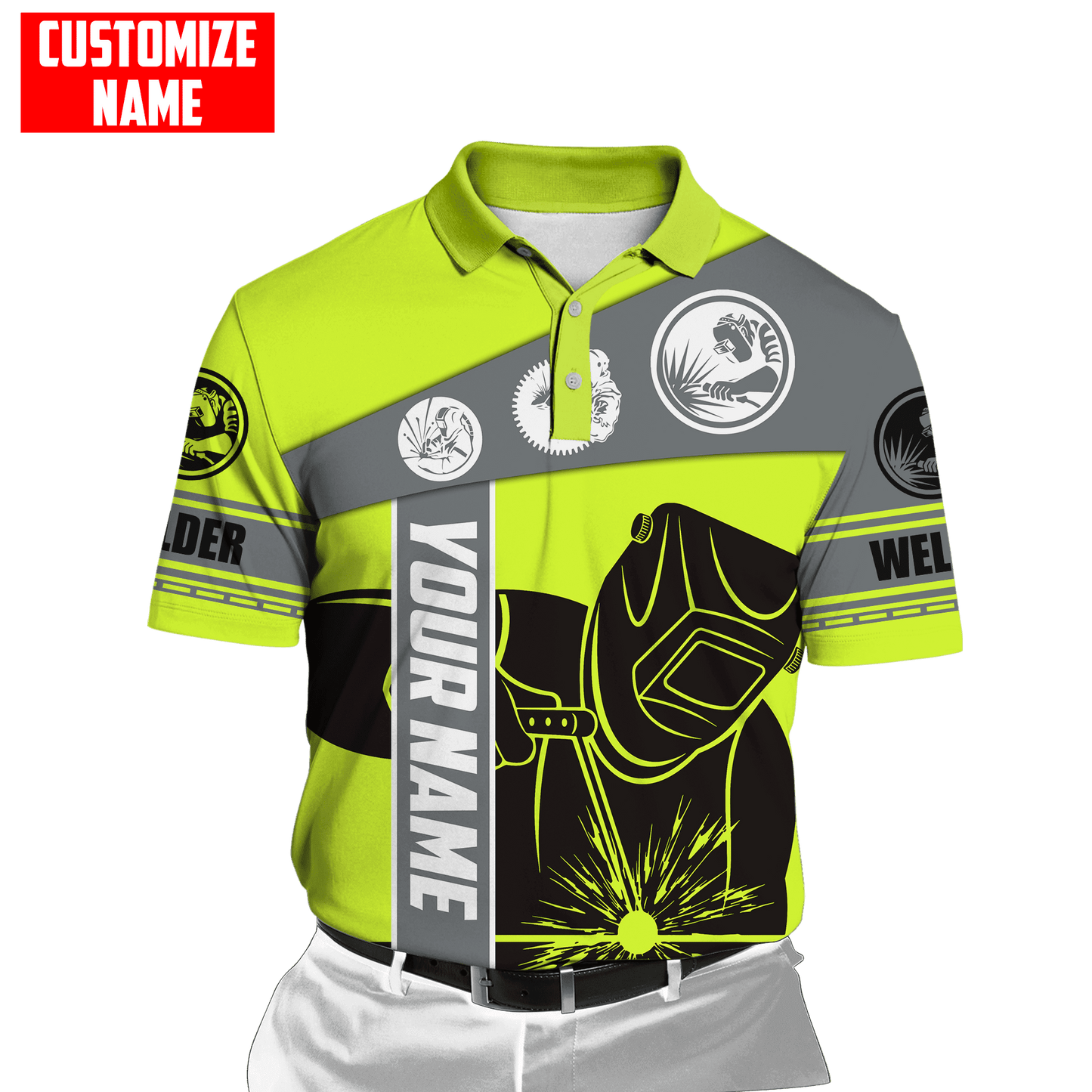 Personalized Welder Apparel