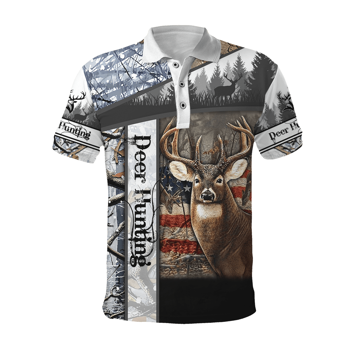 Deer Hunting 3D All Over Printed Shirts