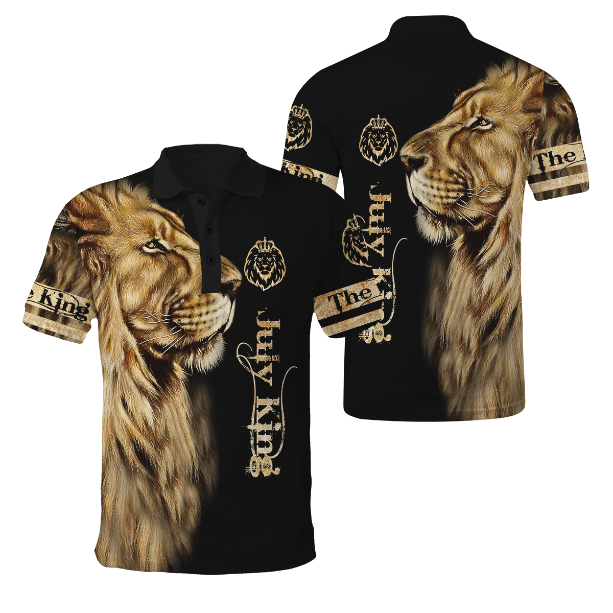 July King 3D All Over Printed Unisex Shirts