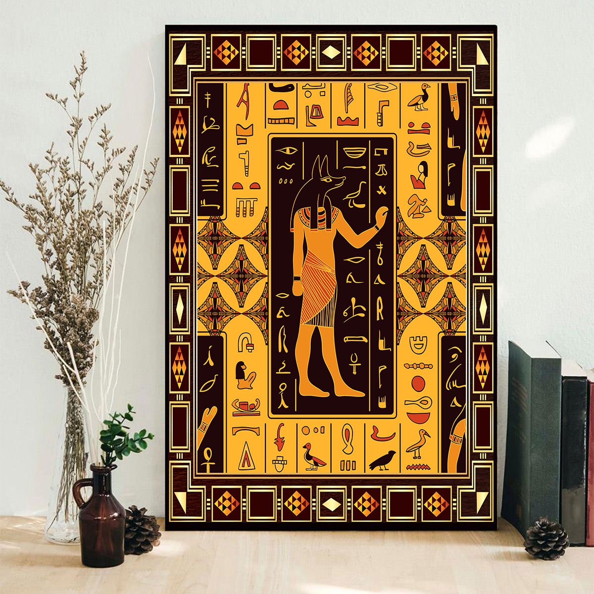 Egypt Poster Vertical 3D Printed