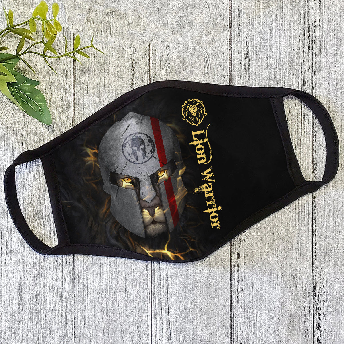 Lion Warrior Face Mask TP