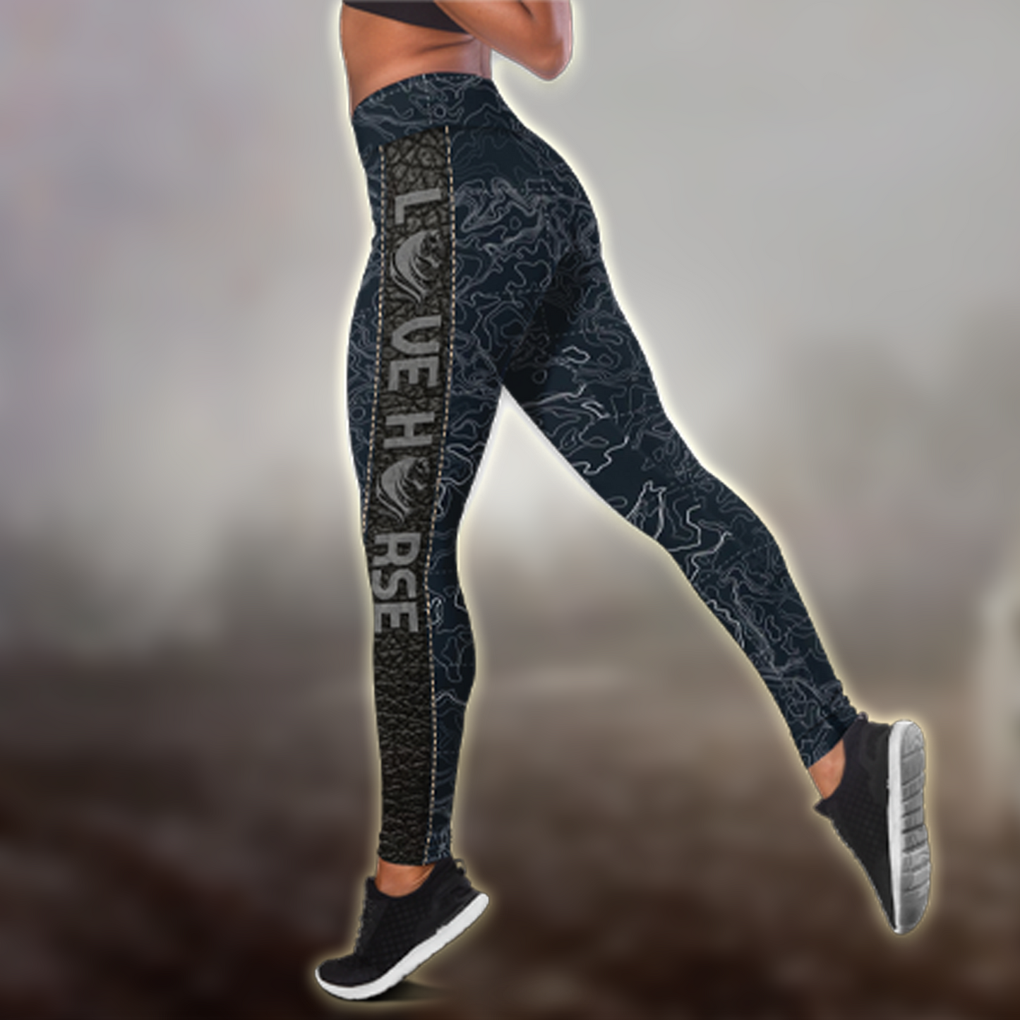 Horse Passion Legging by SUN Pi190425 - Amaze Style™-Apparel