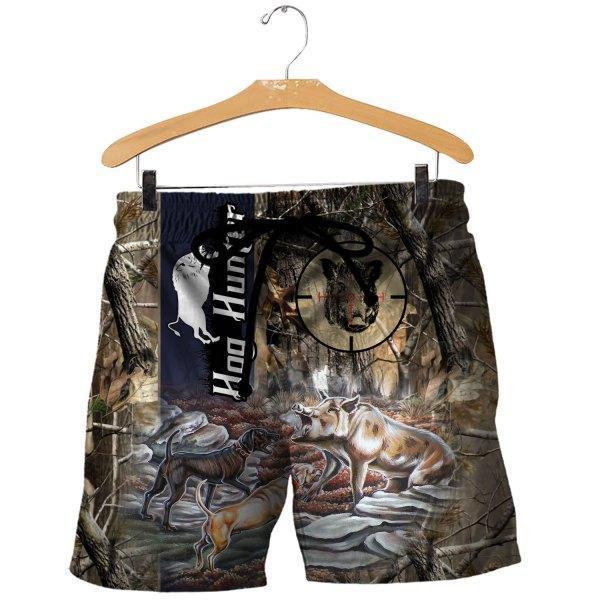 Pl414 HOG HUNTER DOG 3D ALL OVER PRINTED SHIRTS - Amaze Style™-Apparel