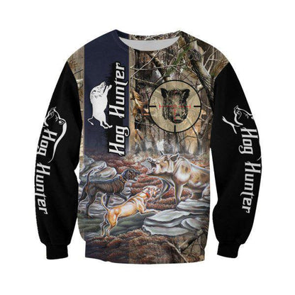Pl414 HOG HUNTER DOG 3D ALL OVER PRINTED SHIRTS - Amaze Style™-Apparel