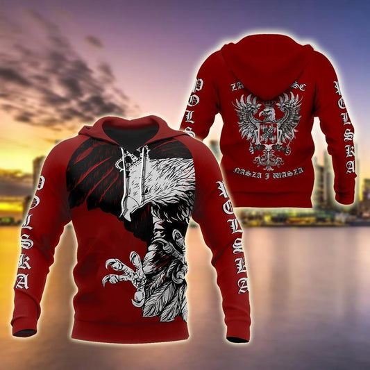 Polish Eagle Hoodie HC1703 - Amaze Style™-Apparel