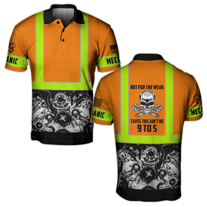 Mechanic Not For The Weak 3D All Over Printed Hoodie For Men and Women TN
