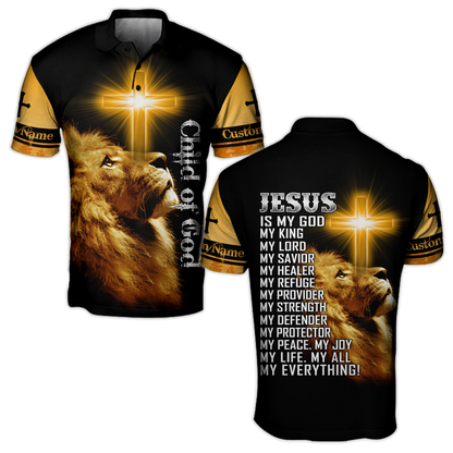Child Of God Custom Name 3D All Over Printed Shirts For Men and Women Pi15102004