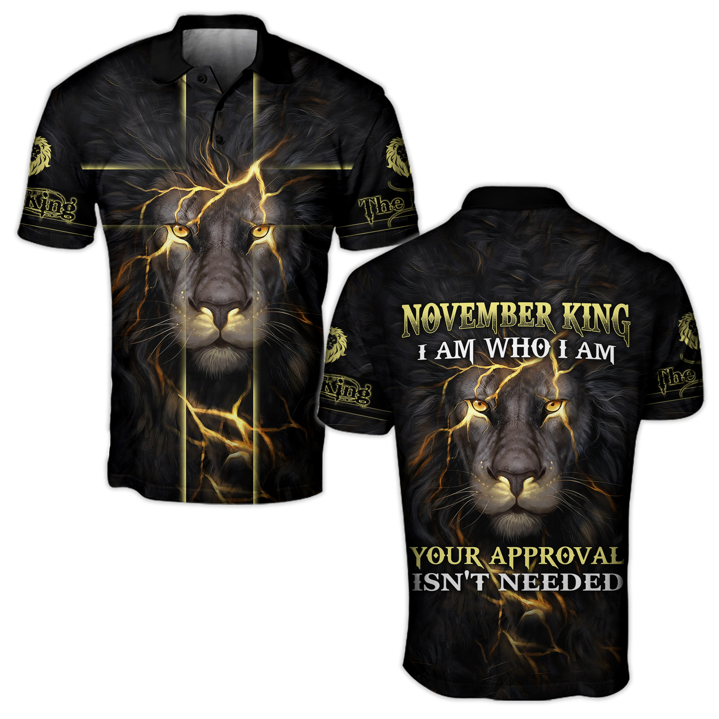 November King 3D All Over Printed Shirts Pi02102001S11
