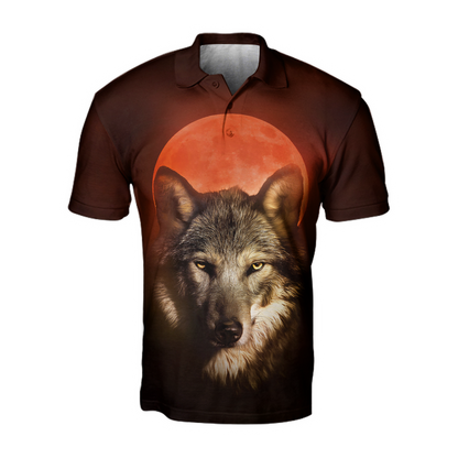 Wolf 3D All Over Print Hoodie T Shirt For Men and Women Pi04092005S