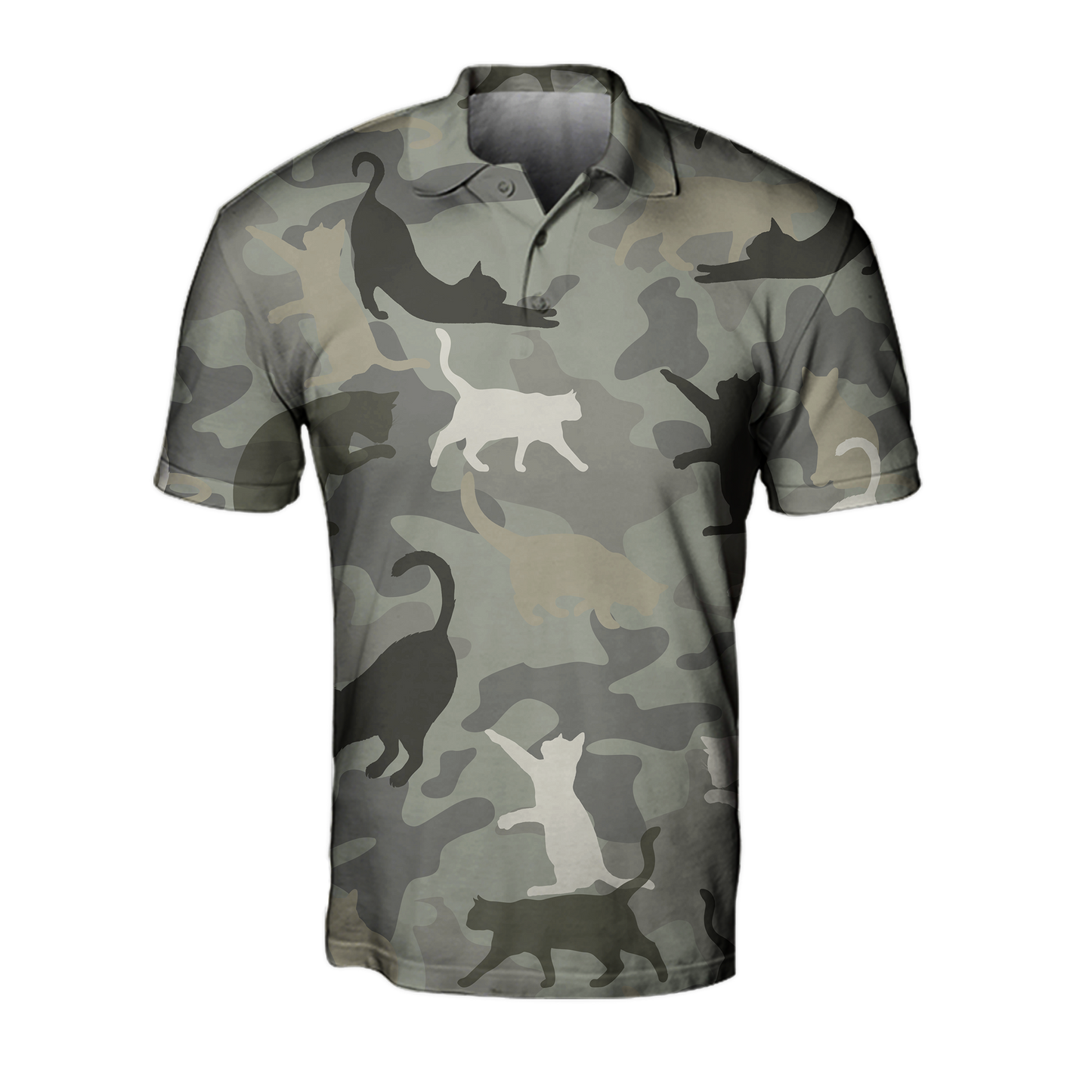Love Cat Camo premium hoodie sweatshirt