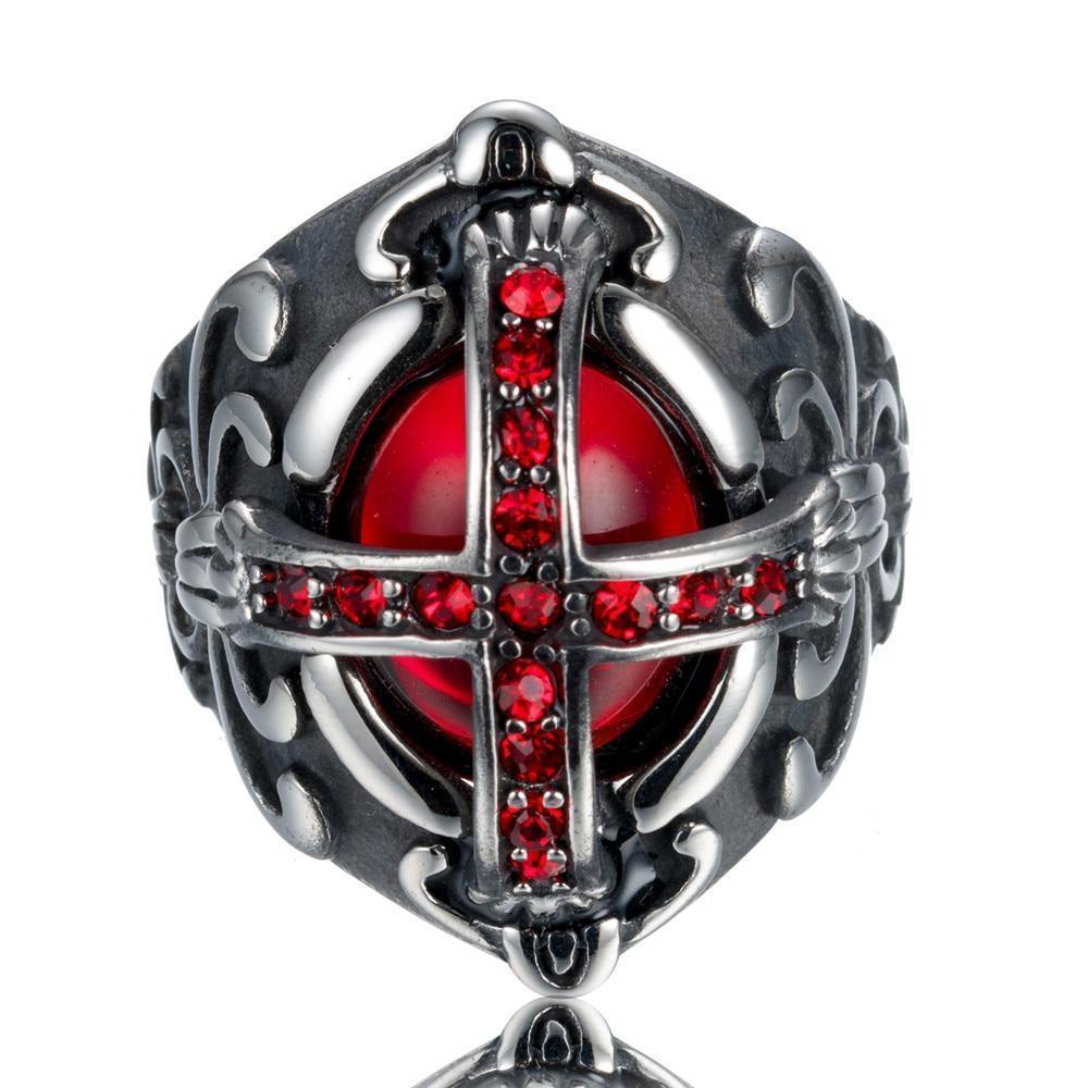 Knights Templar Cross Rings - Amaze Style™-Rings
