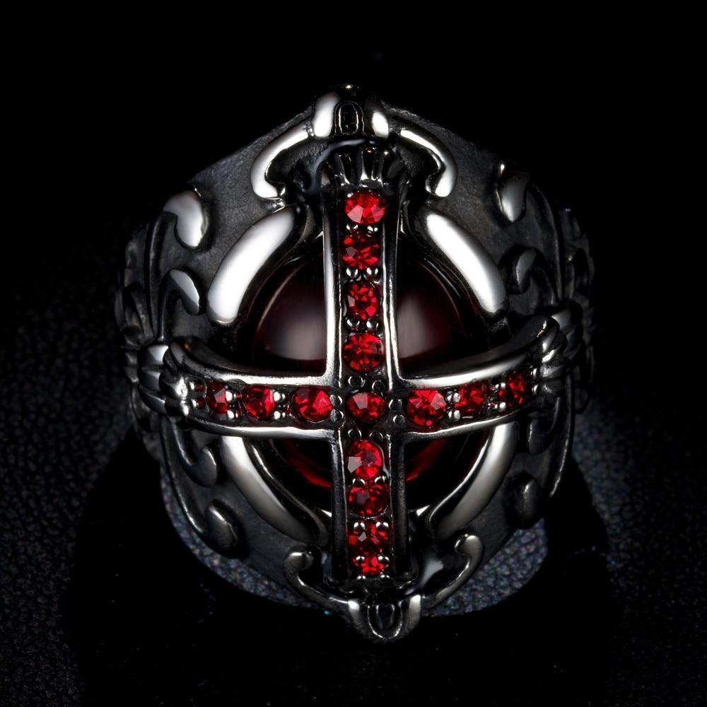Knights Templar Cross Rings - Amaze Style™-Rings