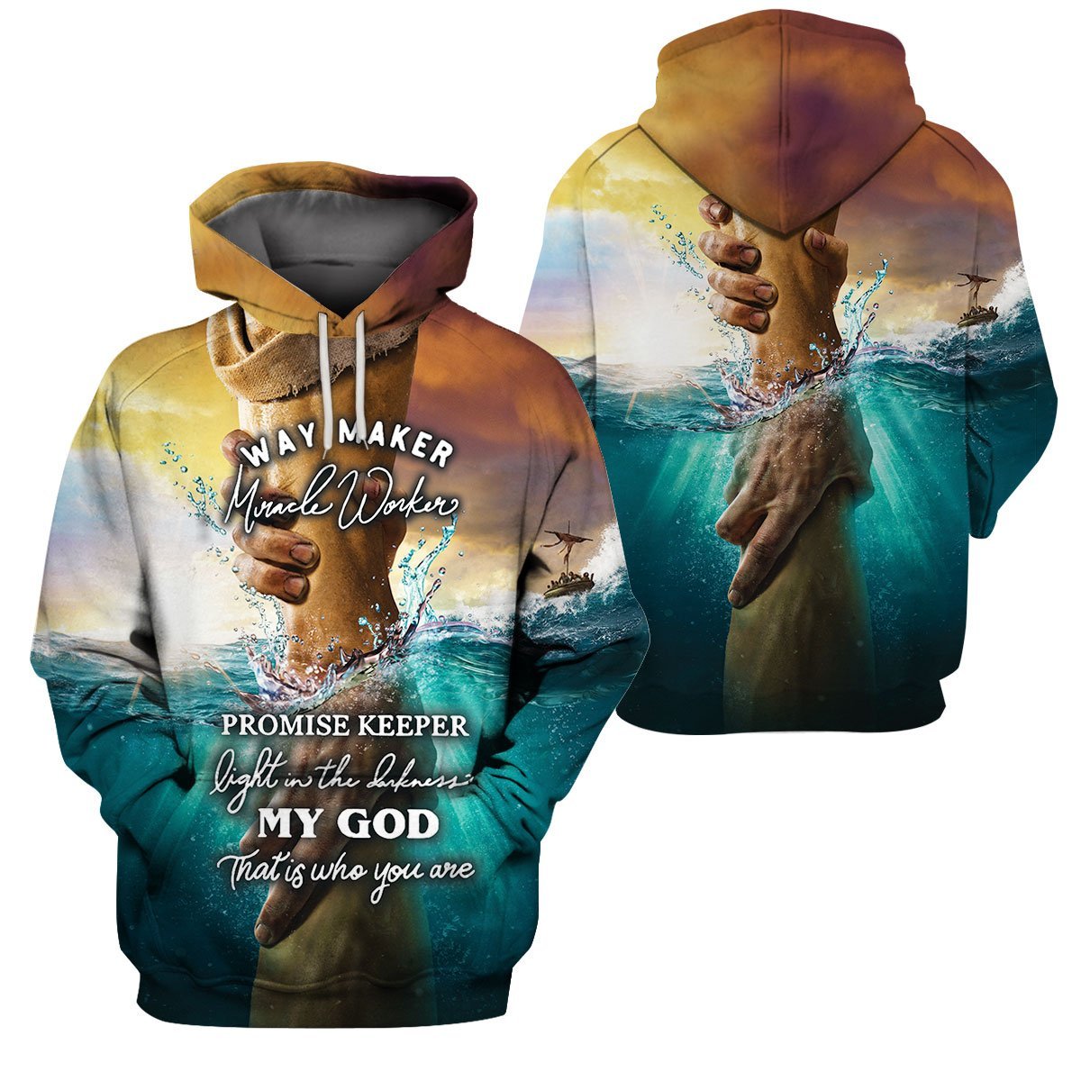 3D TRENDING WAY MAKER MIRACLE WORKER SHIRT