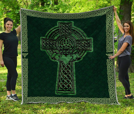 Irish Decor Saint Patrick's Day Quilt TN