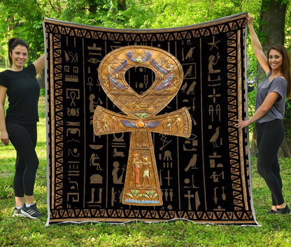 Egypt 3D All Over Printed Quilt