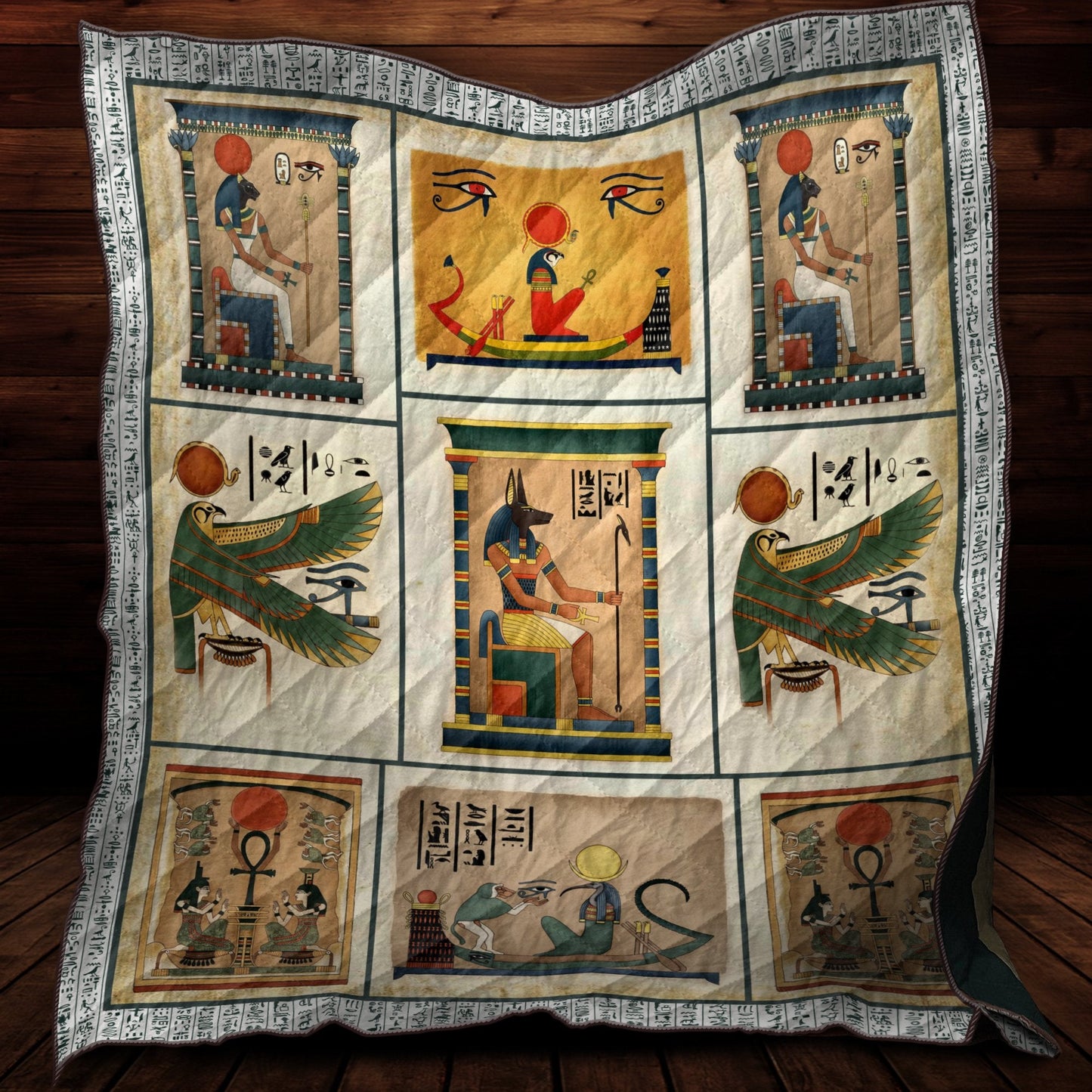 Egypt 3D All Over Printed Quilt