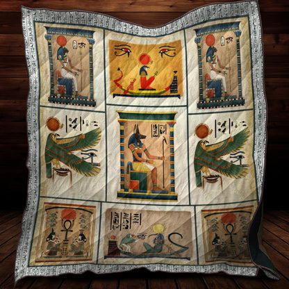 Egypt 3D All Over Printed Quilt