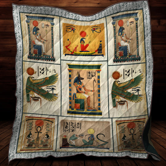 Egypt 3D All Over Printed Quilt