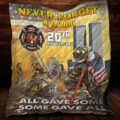 Brave Firefighter Quilt
