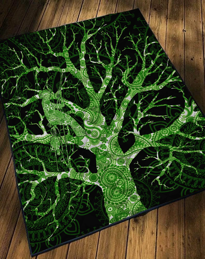 Premium All Over  Printed Arborist Logger Lumberjack Quilt MEI