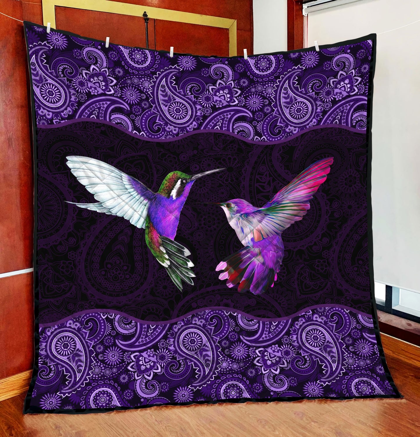 Hummingbird  3D All Over Printed  Blanket