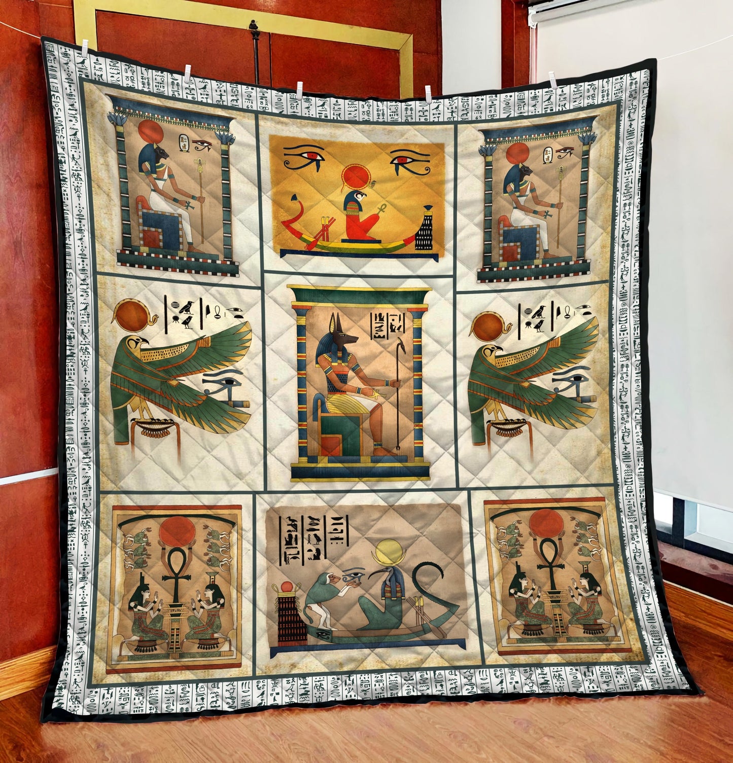 Egypt 3D All Over Printed Quilt