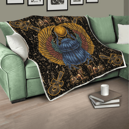 Ancient Egypt 3D All Over Printed Quilt