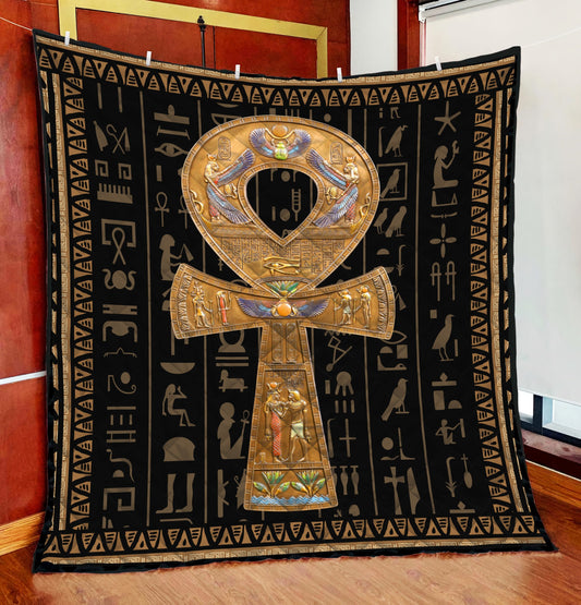 Egypt 3D All Over Printed Quilt