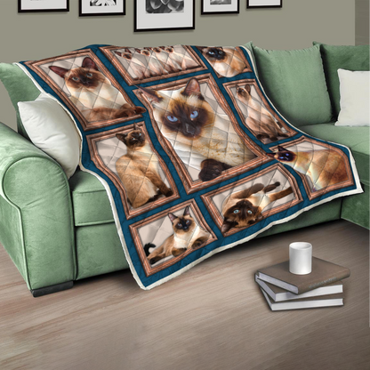 Cat Quilt Blanket MH04032103