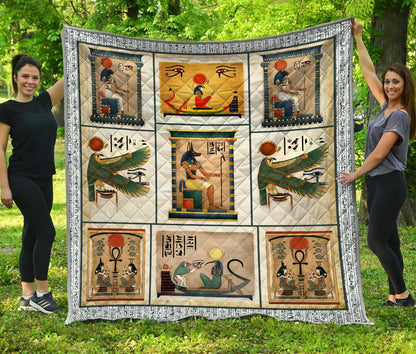 Egypt 3D All Over Printed Quilt
