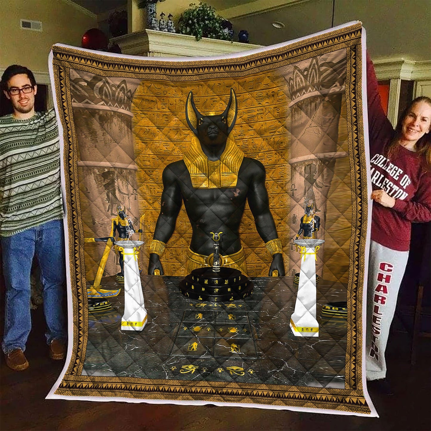 Egypt 3D All Over Printed Quilt