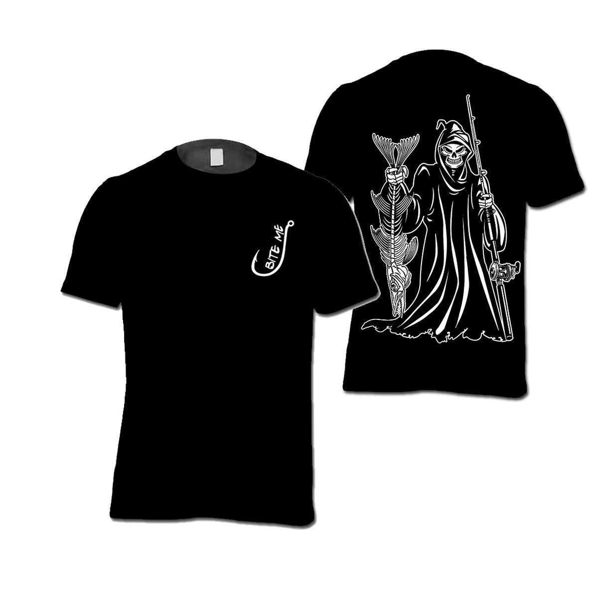 REAPER HOLDING FISH CLOTHINGS HC4804 - Amaze Style™-Apparel