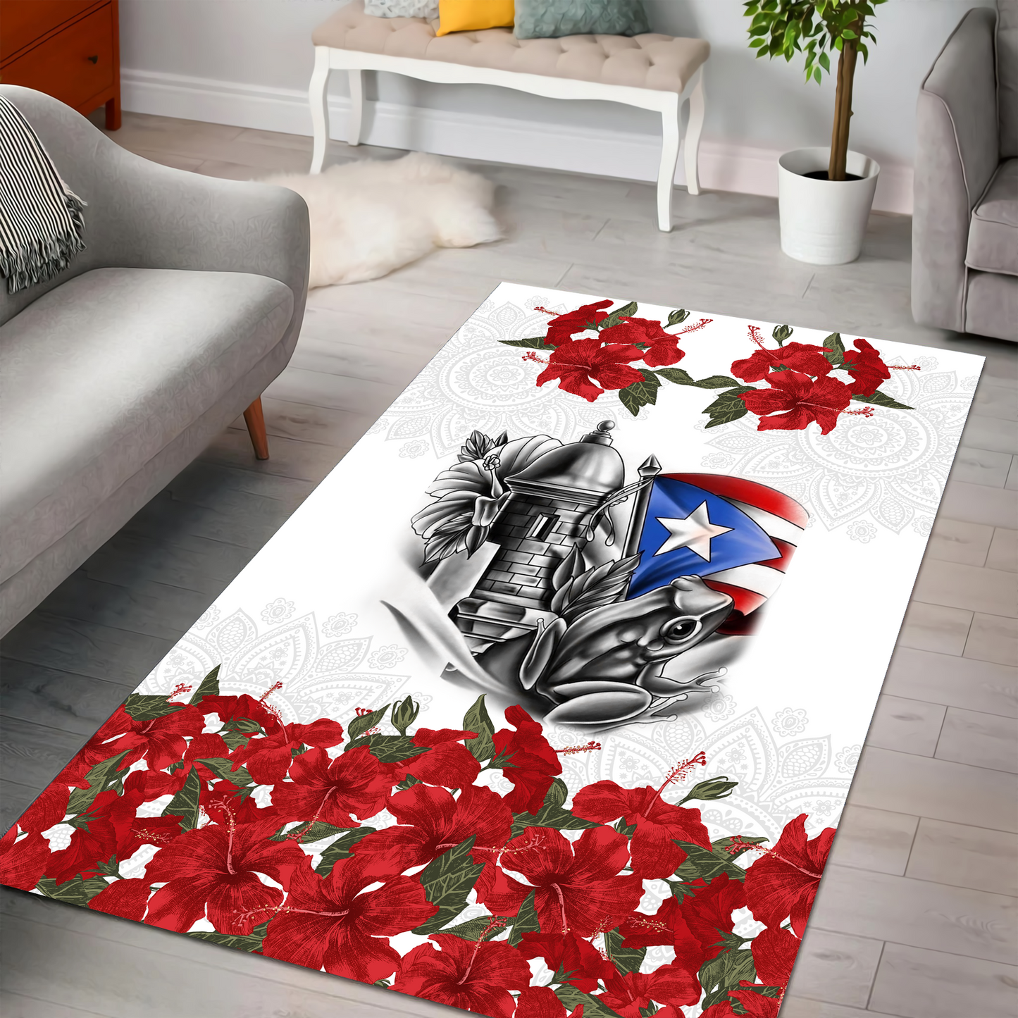 Manga Flower Puerto Rico Rug MH24022104